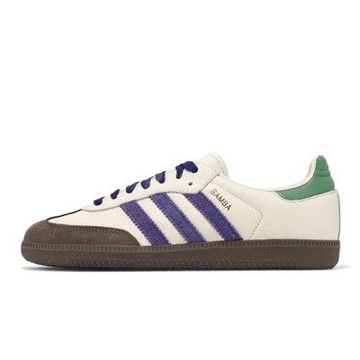 adidas Originals Samba OG W Off White Collegiate Purple Green