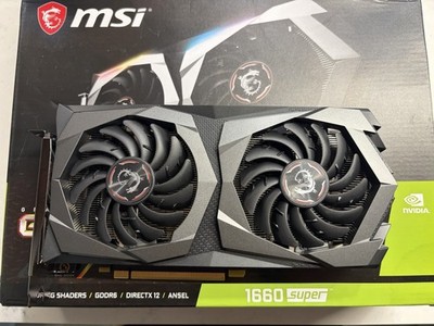 MSI GeForce GTX 1660 SUPER GAMING X 6GB GDDR6 Fan/Heatsink DP HDMI