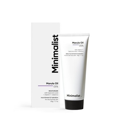 Minimalist Face Moisturizer for Dry Skin | 1.7 Ounce (Pack of 1), White 