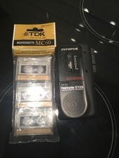 olympus pearlcorder s725 Un working And TDK Microcassettes MC60 X3 