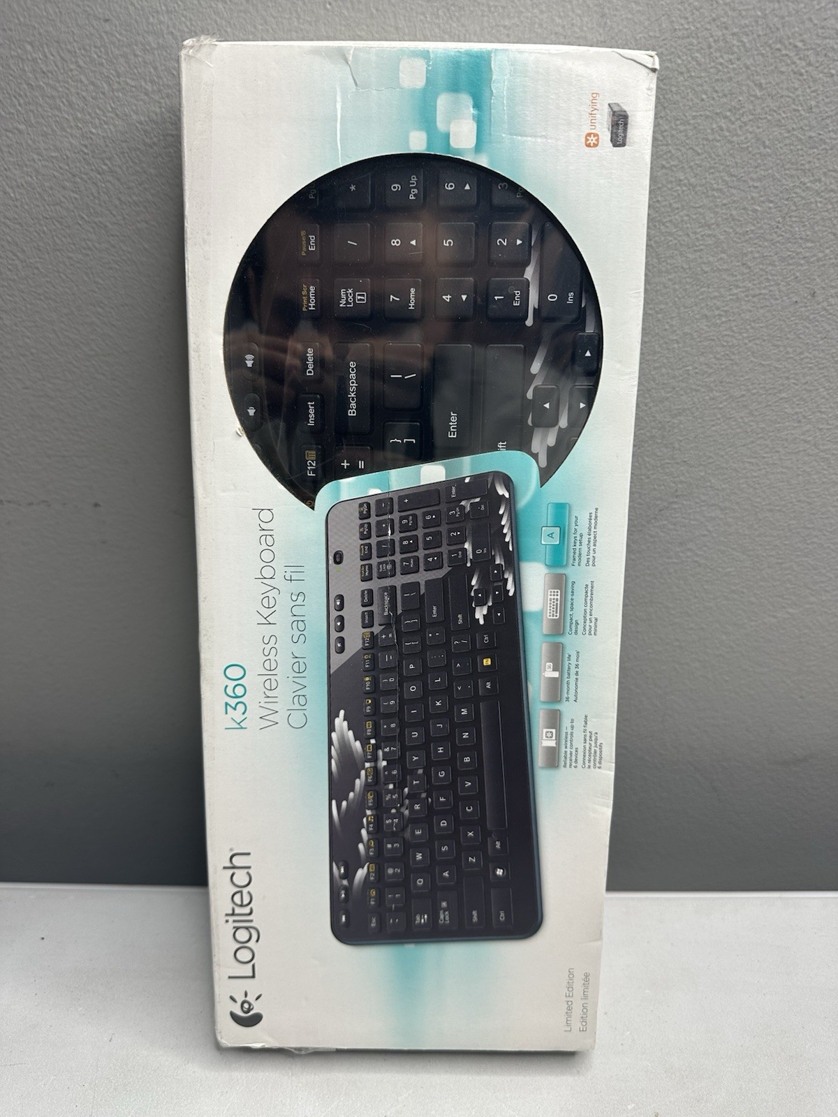 Logitech K360 Wireless Keyboard Limited Edition Brand New Se