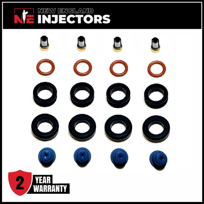 #ad #ad DSM Eclipse Talon Fuel Injector O Rings Rebuild Repair Kit 450cc Blue Black Top $24.70