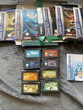 Game Boy Advance 8 Games Job Lot See Pictures 