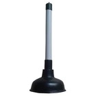 Small Plastic Drain Sink Plunger - 30 cm Tall & 10 cm Diameter