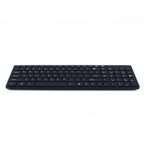 2.4G USB Optical Wireless Keyboard And Mouse Cordless For PC Laptop Black AU - Picture 4 of 12