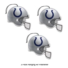 New Team ProMark NFL Indianapolis Colts Long Lasting Scent Air Freshener 3 Pack