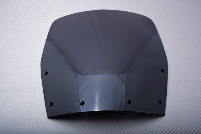 Bulle noire en PVC pour moto KAWASAKI Ninja EX 250 R 1988-2007