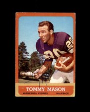Tommy Mason Hand Signed 1963 Topps Minnesota Vikings Autograph