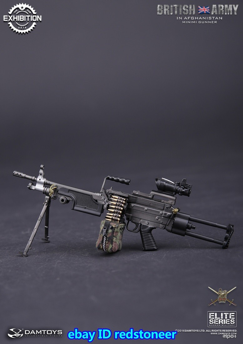 DAMTOYS British Army In Afghanistan Minimi Gunner Uniform 1/6