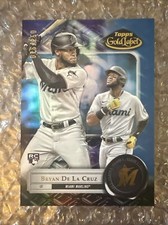 2022 Gold Label Base Class 1 Blue #65 Bryan De La Cruz /150 - Miami Marlins