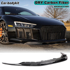 Dry Carbon Frontlippe Front Stoßstangen Spoiler Passt für Audi R8 V10 2016-2018