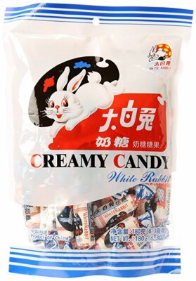 2/4/8/12 WHITE RABBIT CREAMY CANDY Original Flavor 6.3 Ounce Bag.