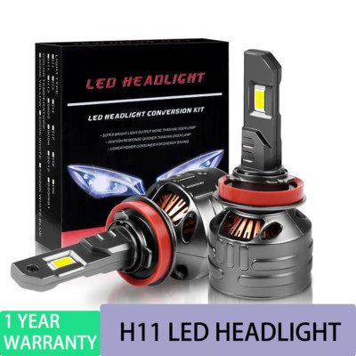 H11 LED Headlight Bulbs Low Beams Conversion Kit 150W 50000LM Super Bright White