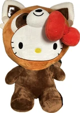 Plush - Hello Kitty and Friends - Red Panda Raccoon Jungle Costume Cosplay 6”