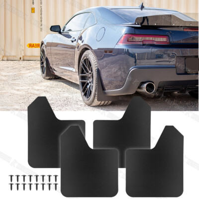For Chevrolet Camaro 4X Rally Mud Flaps Splash Guard Front Rear