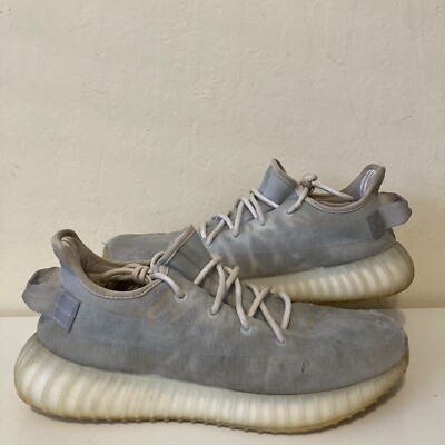 Adidas Yeezy Boost 350 v2 Mono Ice Kanye West White Blue Men Sneaker Size 10.5