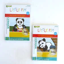 2 Kids DVDs LITTLE PIM: FUN WITH LANGUAGES GERMAN Ages 0-5 Years Award-Winning