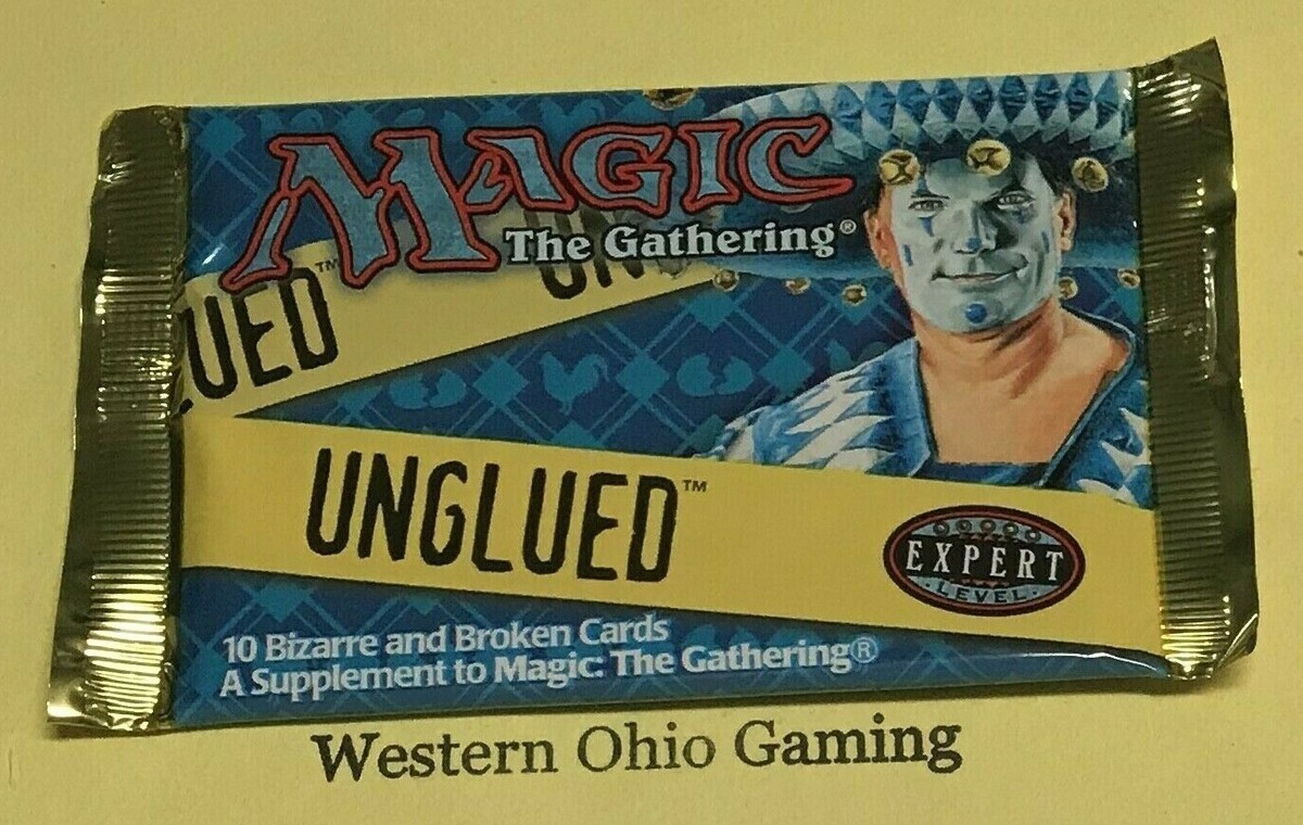 Magic The Gathering Unglued Booster Pack NEW MTG TCG CCG Un-Sets