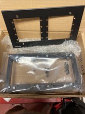 NEW Extron Black AAP 104 Four Gang 8 Slot Mounting Plate Frame 60-301-02