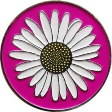 Daisy Flower Magnetic Golf Ball Marker & Matching Hat Clip