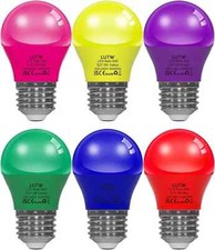 E27 LED Light Bulb Colourful LUTW 40 Watt Bulb For Home Decoration ‎A15E2 N