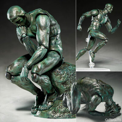 Original FREEing Figma The Table Museum: The Thinker SP-056