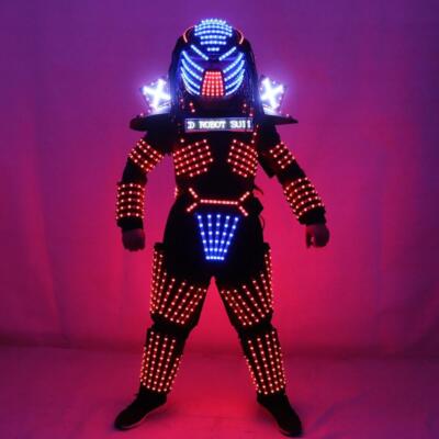 Led Predator Robot Costume Clothing Traje de Robot Suit Stilts Walker