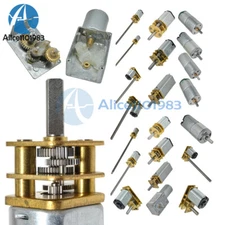 100RPM 3V 6V 12V DC Micro Speed Reduction Electric Gear Motor Metal Gearbox