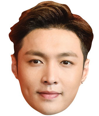 Lay from Exo Single 2D Karte Party Gesichtsmaske - Zhang Yixing - K Pop        
