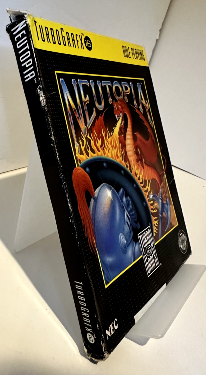 Neutopia TurboGrafx-16 1990 - NEC Hudson Soft RPG CIB TESTED