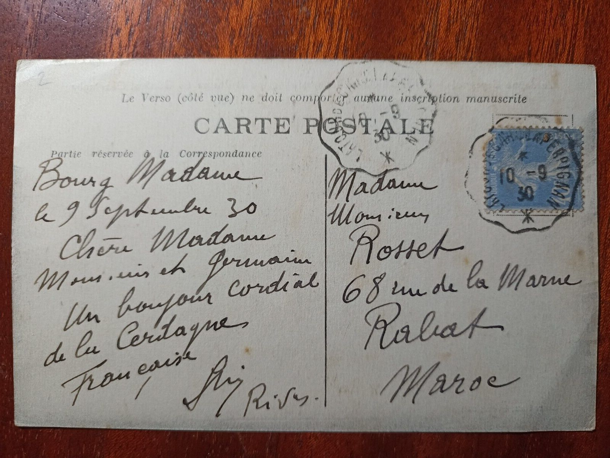 agrandissement carte postale Estatua de Cabrinety ES PUIGCERDA