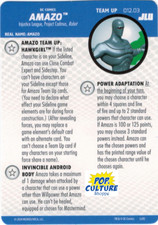 HEROCLIX JLU Team Up Card 012.03 AMAZO Hawkgirl