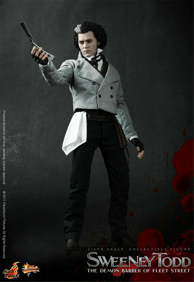 HOTTOYS HT MMS149 Sweeney Todd Action Figure Demon Barber 1:6