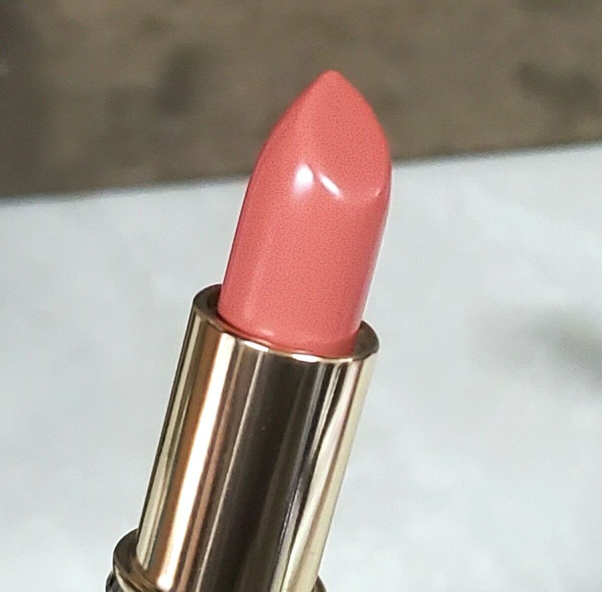 Revlon Super Lustrous Creme Lipstick in Sandalwood Beige Full Size New Without Box-image