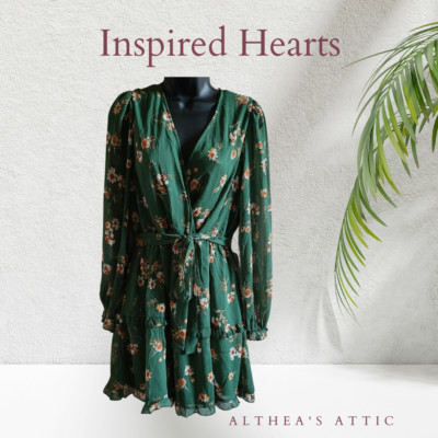 green emerald velvet dress Green Hearts Dreamy Dress  Dona Matoshi