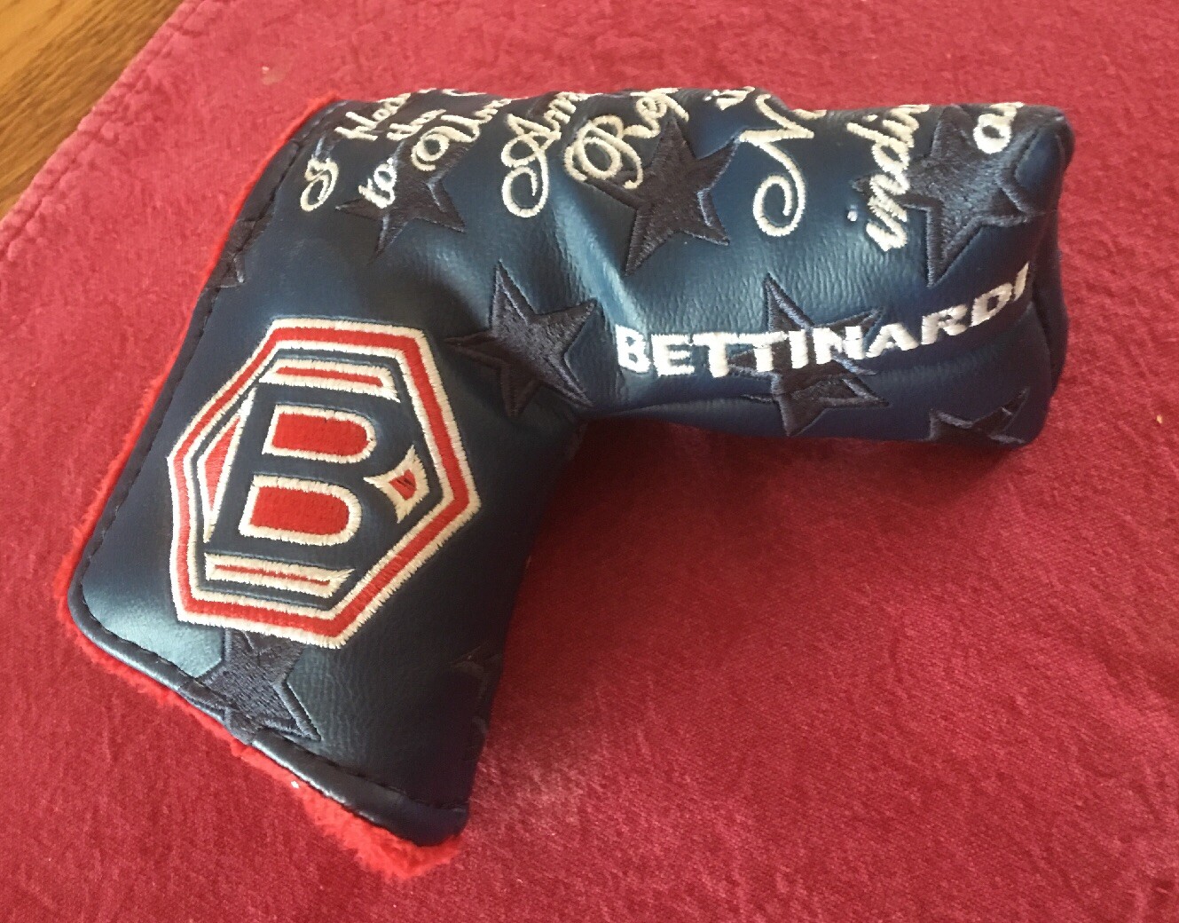 Rare BETTINARDI Putter Cover “ I Pledge Allegiance To The Flag Of The U