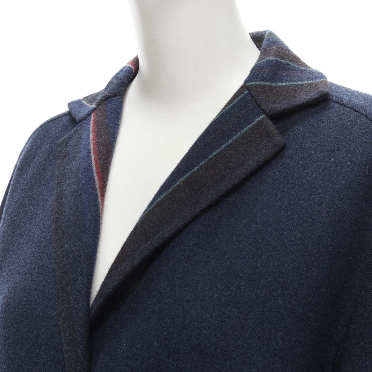 Louis Vuitton Double Face Cashmere Bomber Jacket Dark Navy. Size 38