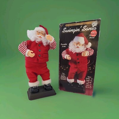 Vintage Swingin' Santa | eBay