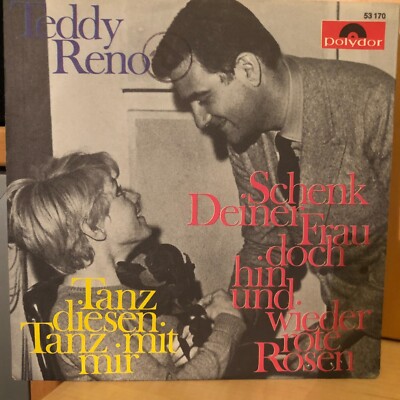 TEDDY RENO : Schenk Deiner Frau doch ../ Tanz diesen Tanz mit mir - Bildcover EX