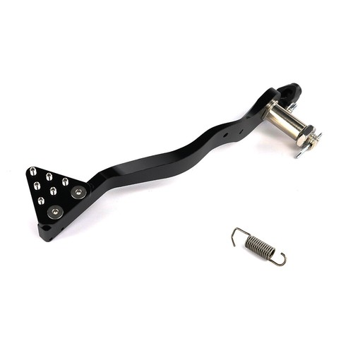 Apto para Suzuki DR650 1996-2023 palanca de freno expandible clavija pedal de freno negro - Imagen 10 de 15