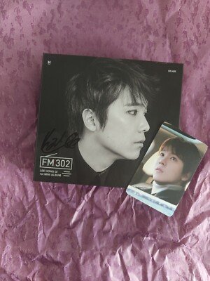 Lee Hong Gi Ki CD Album kpop FTIsland FM302 Signed 