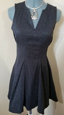 PRINCESS VERA WANG dress, Black Lace Look, great cocktail/wedding/date dress, 3