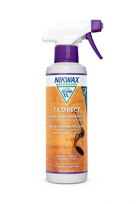 Nikwax TX Direct Waterproofing Spray   For Waterproofing Outerwear Clothing