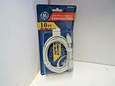 GE PS/2 Keyboard or Mouse Extension Cable 10FT Mini DIN 6M  6F NOS Sealed