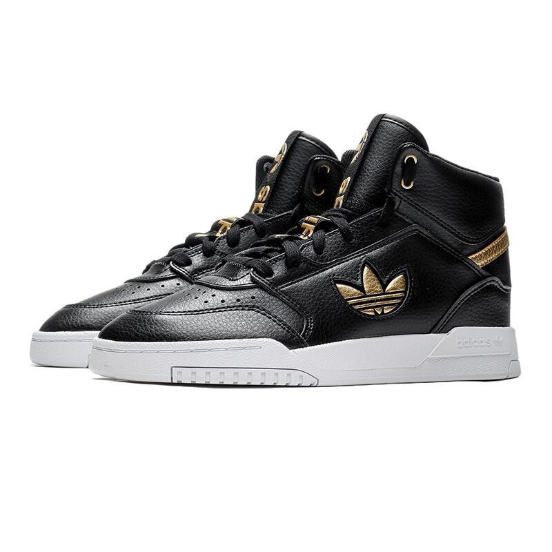 Adidas Originals Drop Step XL High Top Black Gold Sneaker FW2039 Menu0026#039;s  Size 9 | eBay