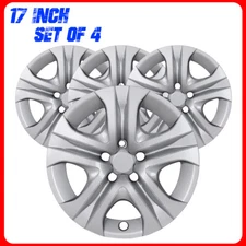 17" New Set of 4 Wheel Cover Hubcap Replacement Fits 17" 2013-2018 TOYOTA RAV4