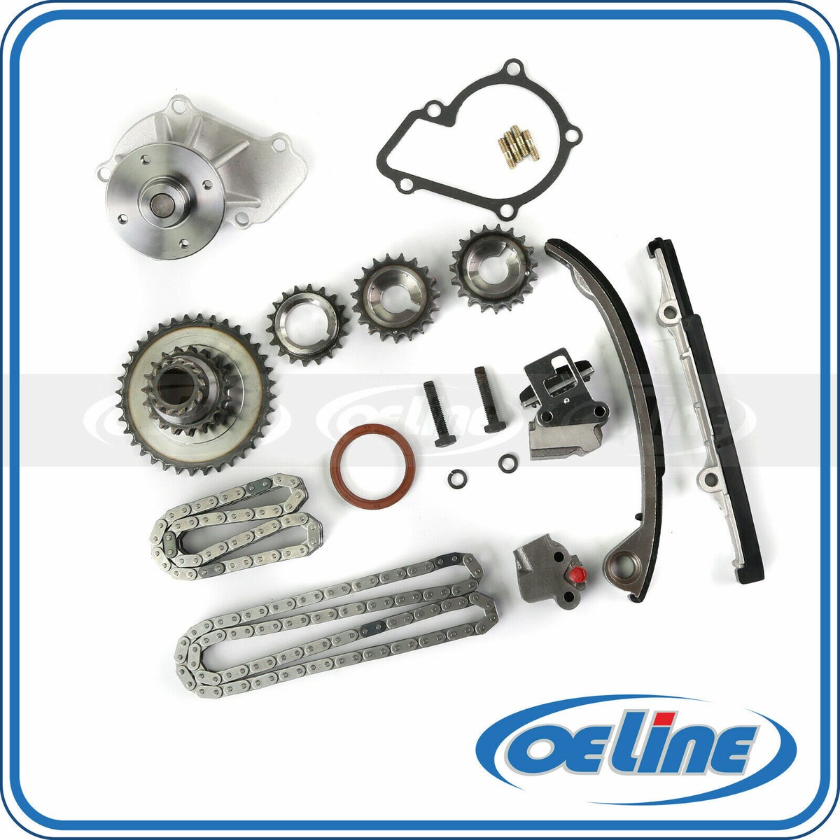 Timing Chain Kit for 91-98 Nissan 240SX KA24DE Engine w/ Water