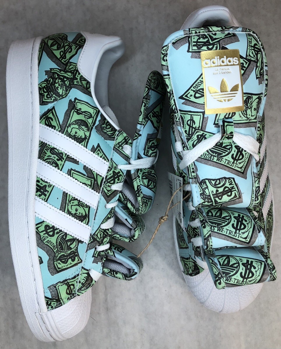 Adidas Jeremy Scott x Superstar Money Print HP6596 Men display picture 2