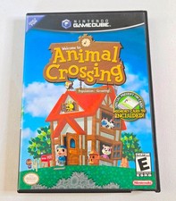 Animal Crossing Nintendo Gamecube Black Label - CASE / INSERTS ONLY - NO GAME 