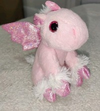 Prextex Mini 4" Pink Unicorn Pegasus Plush Stuffed Animal Sparkle Wings Cute Toy